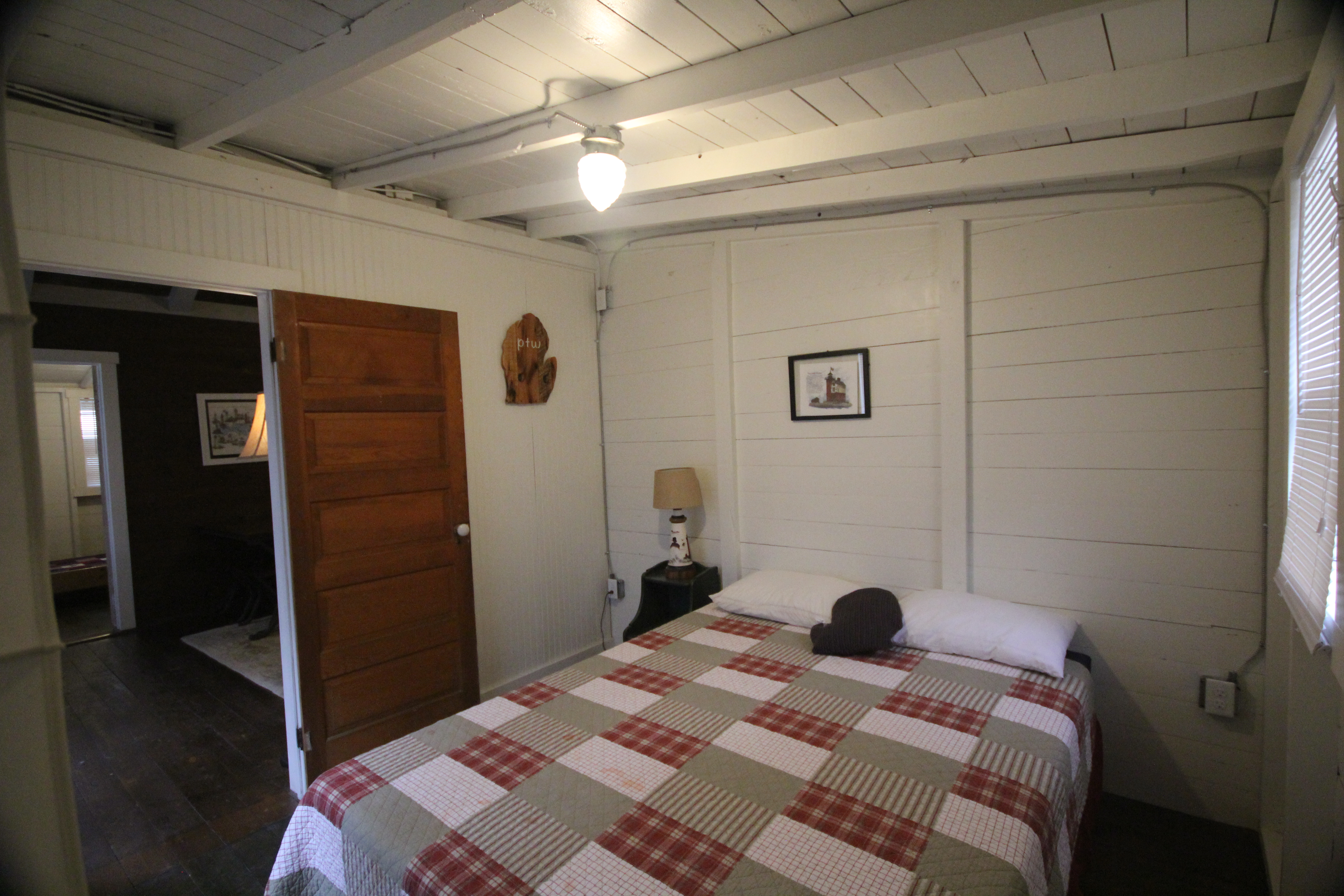 3 Bedroom Cottage Rental Whispering Surf Campground at Bass Lake Pentwater Michigan