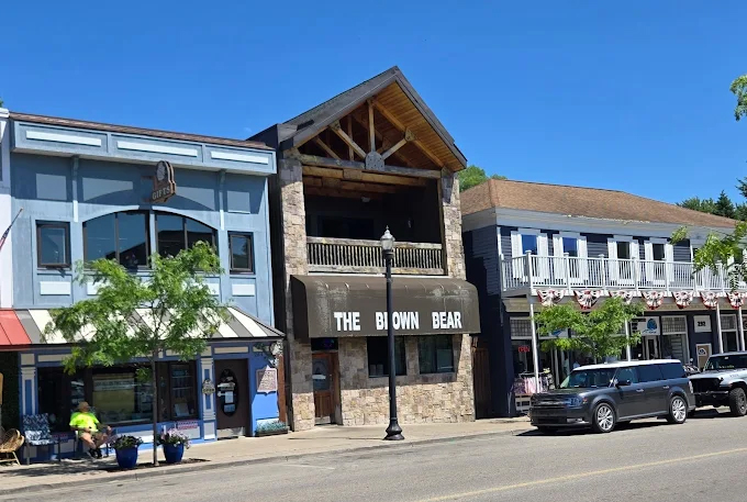 the Brown Bear Bar & Grill Pentwater Michigan